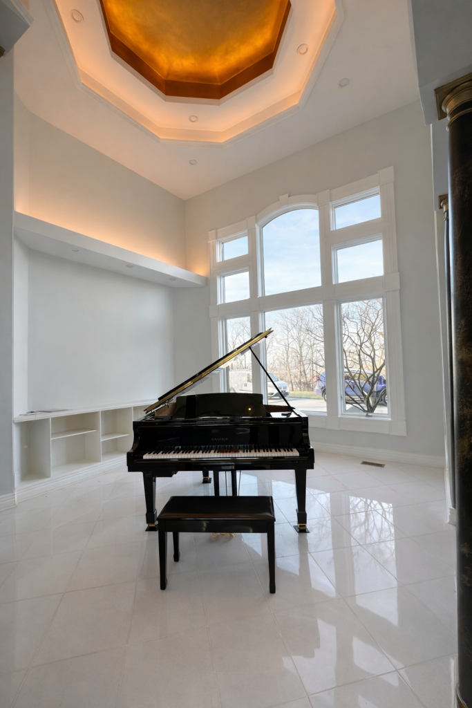 Polished Stone Foyer